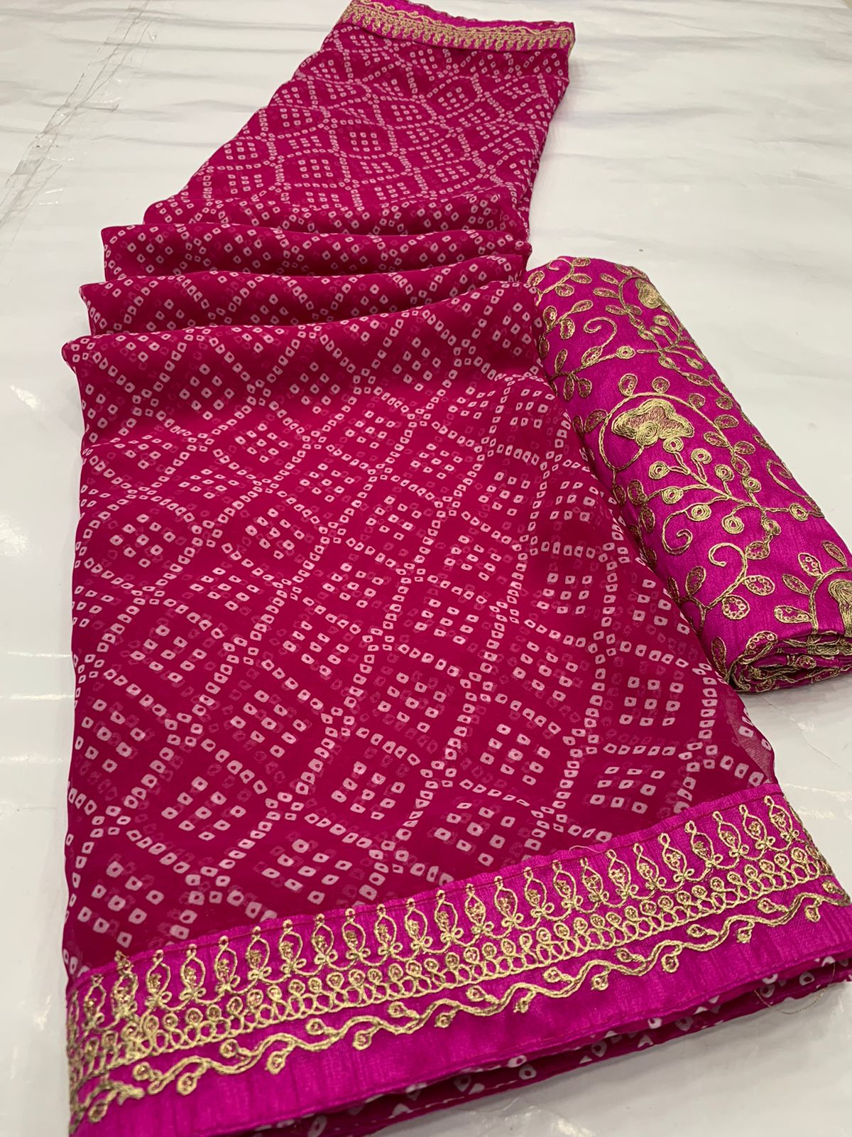 Mahek 70 Latest Designer Georgette Ethnic Wear Printed Saree Collection